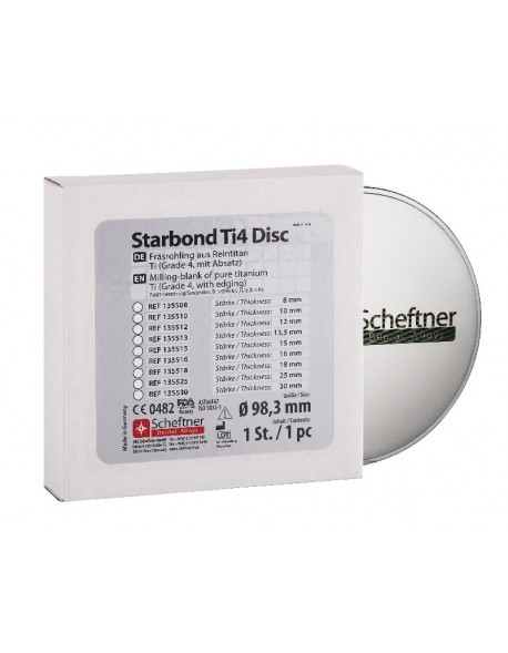 Starbond Ti4 Disc  10.0 mm x 98.3 mm